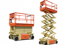 Wheeled scissor lifts JLG 10RS