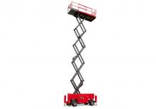 Wheeled scissor lifts Manitou 140 SC