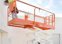 Wheeled scissor lifts Snorkel S4732E