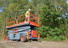 Wheeled scissor lifts Skyjack SJ 9250