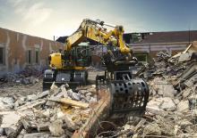 Yıkım sıralama kepçeler Caterpillar G313GC