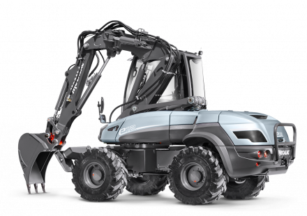 Electric Wheel Excavators Mecalac e12