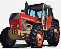 Zetor 8045 4WD Tractor Specs & Dimensions (1968 - 1987