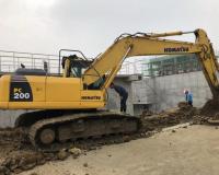 Komatsu PC200-8 excavator specs & dimensions (2005 - 2012