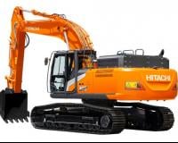 まち Hitachi ZX300LCN-7 excavator specs & dimensions (2020 - 2025