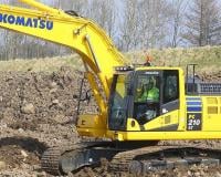 Komatsu PC210LC-11E0 excavator specs & dimensions (2015