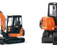 非売品 レア クボタ KUBOTA KX121-3 1/24 ミニカー 5-7(建設