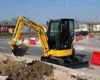Komatsu PC20-7 excavator specs & dimensions (1989 - 1998