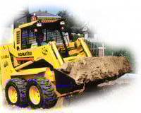 Komatsu SK07 Skid Steer Specs & Dimensions (1997 - 1998