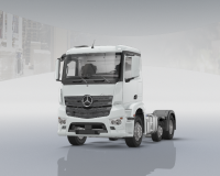 イタレリMERCEDES-BENZ 2448 SUPER TRUCK 24v Mercedes Big Rig XL Ride On Truck w/ Leather Seat