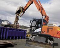 hika　エンザイム Hitachi ZX190W-6 excavator specs & dimensions (2017 - 2021