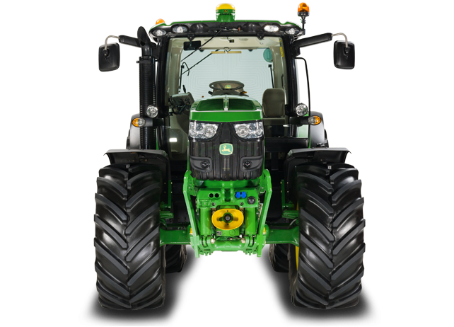 John Deere 6140 R 4WD Tractor Specs & Dimensions (2012