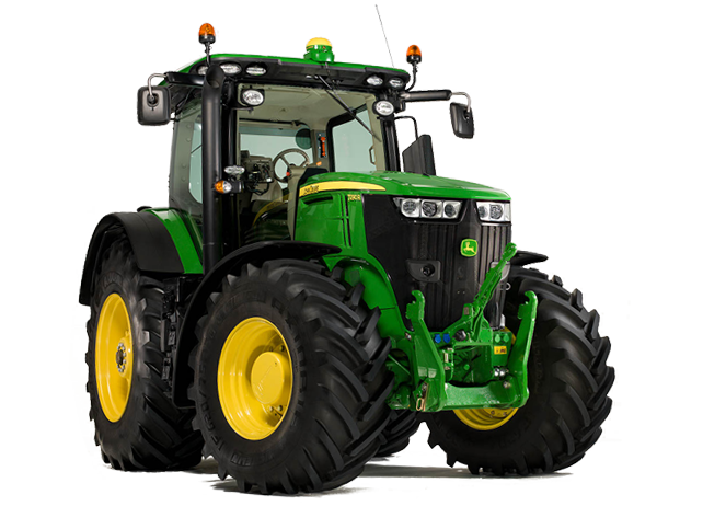 John Deere 7270 R 4WD Tractor Specs & Dimensions (2013