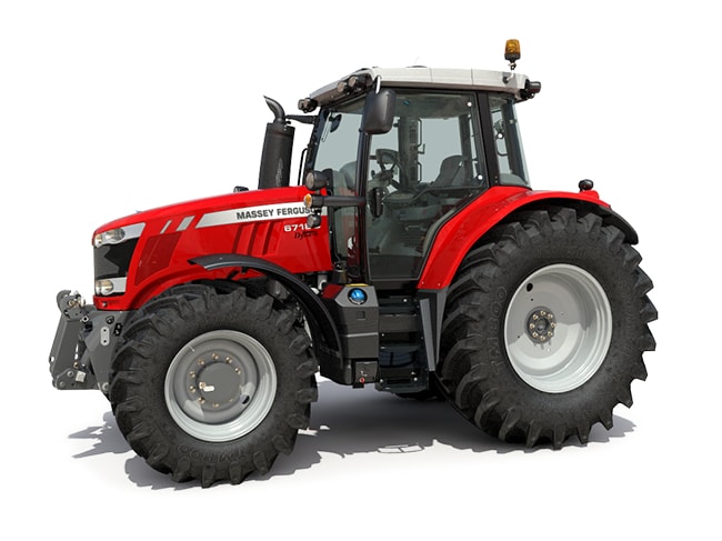 Massey Ferguson MF 6715 S 4WD Tractor Specs & Dimensions (2017