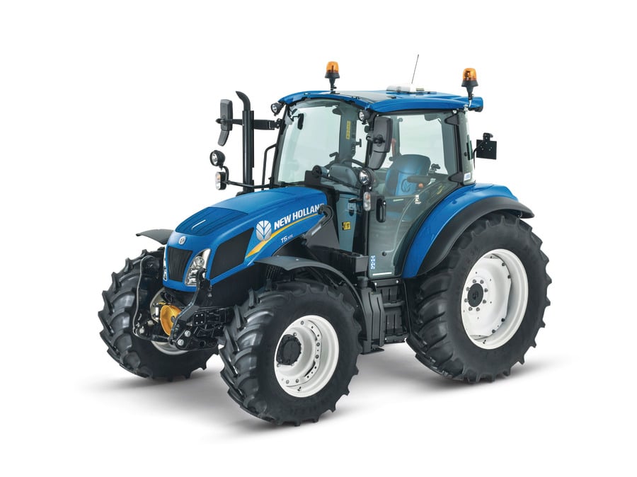 New Holland T5.105 4WD Tractor Specs & Dimensions (2017