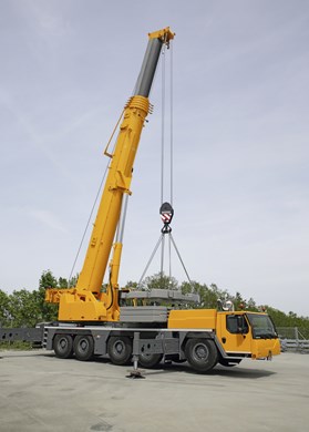 Liebherr LTM 1250-5.1 crane - load chart, specs (2013 - 2023