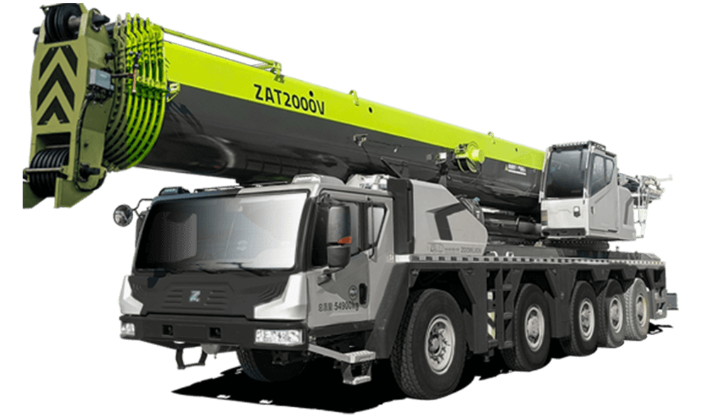 Zoomlion ZAT2000V863 crane - load chart, specs & dimensions (2023