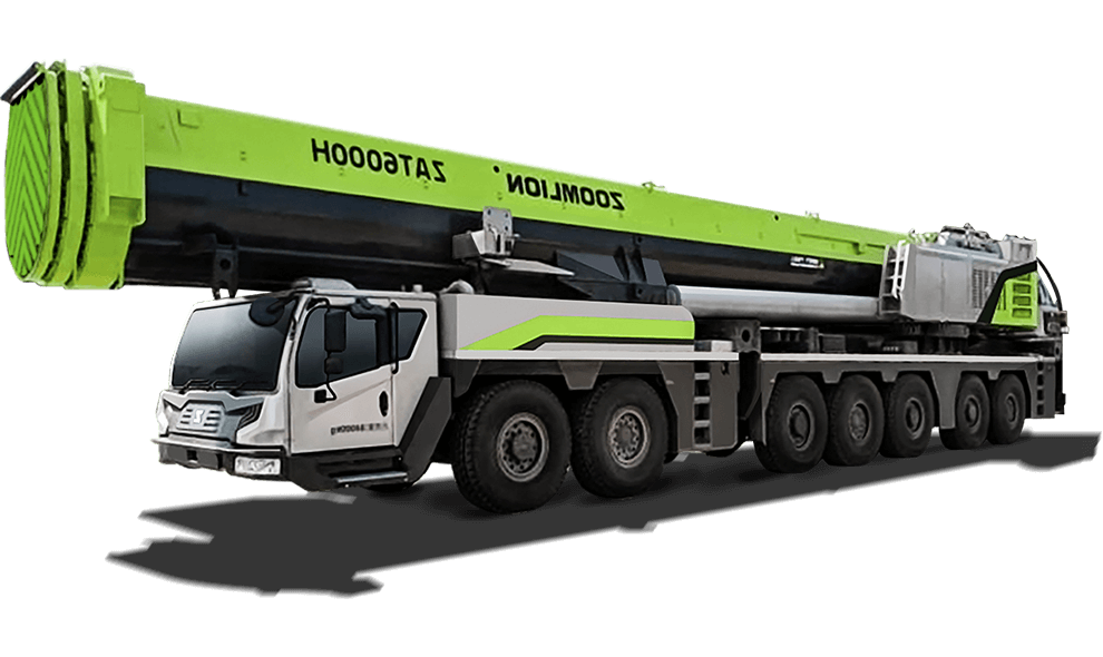 Zoomlion ZAT6000H753 crane - load chart, specs & dimensions (2023