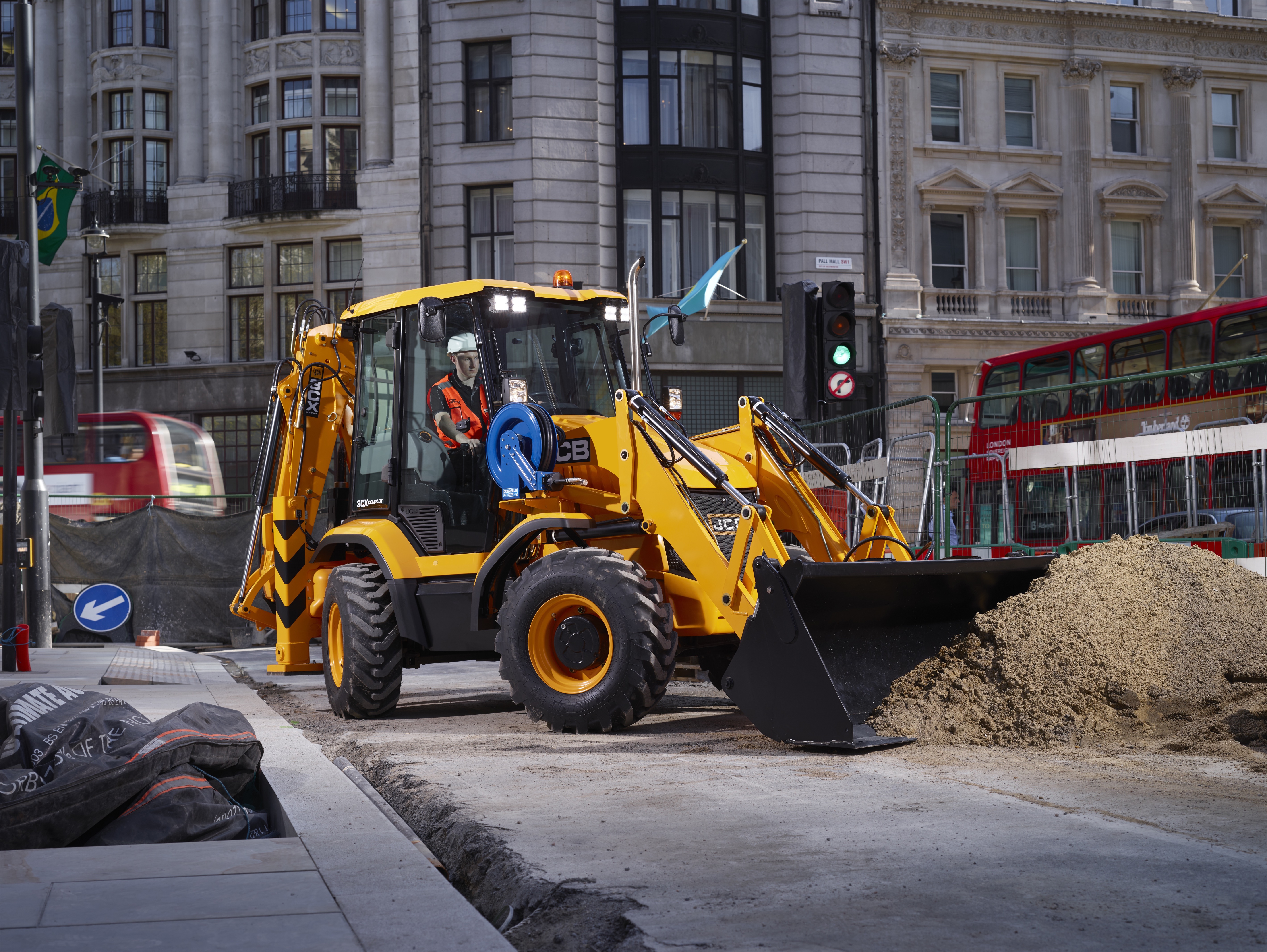 Jcb работа экскаватор