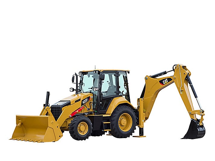 Caterpillar 422F2 Backhoe Loader Specs & Dimensions (2017 - 2026