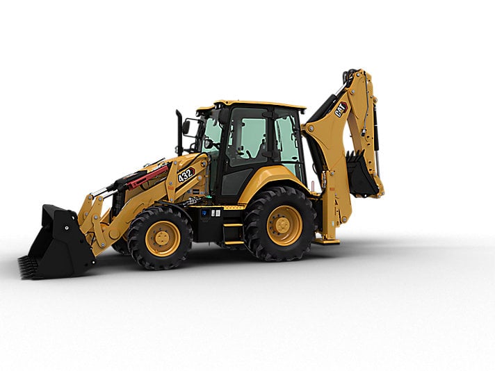 Caterpillar 432 Backhoe Loader Specs & Dimensions (2020 - 2025