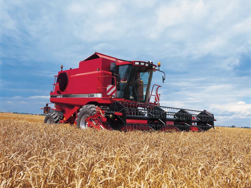 h.s Explore the Power of the Case IH 2388 Combine