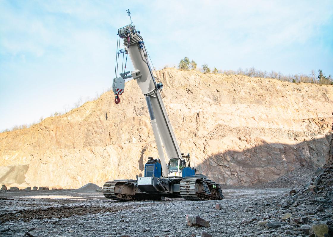 Tadano GTC-2000 crane - load chart, specs & dimensions (2021