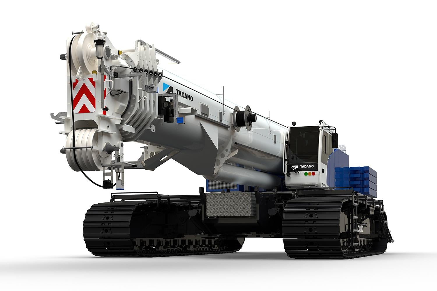 Tadano GTC-2000 crane - load chart, specs & dimensions (2021