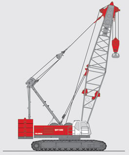 150t Crane Load Chart