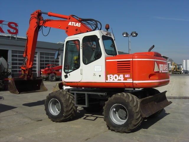 Atlas 1304 excavator specs (1987 - 1990) | Diggers | LECTURA Specs