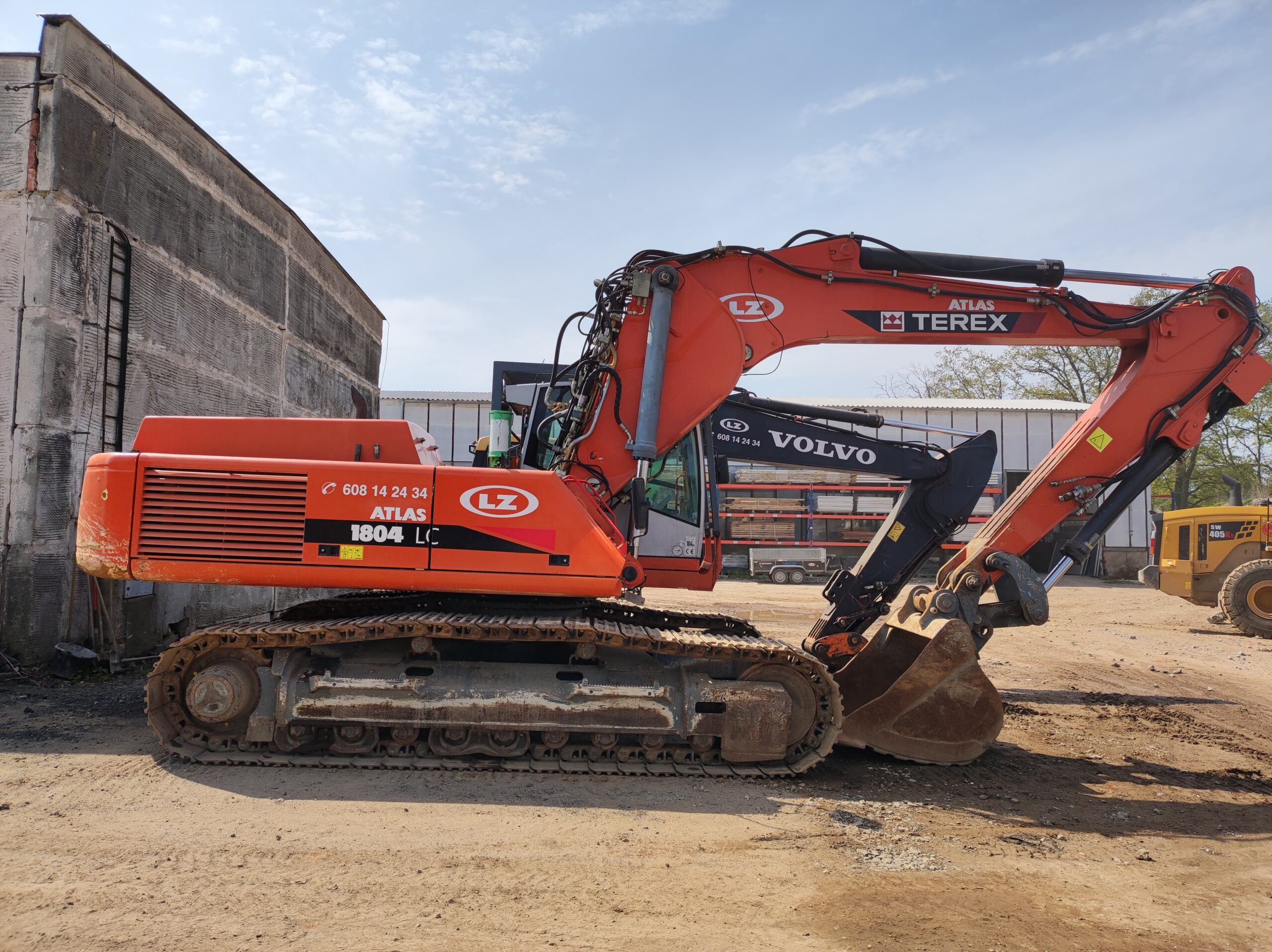 Atlas 1804 excavator specs & dimensions (2000 - 2025) | Diggers