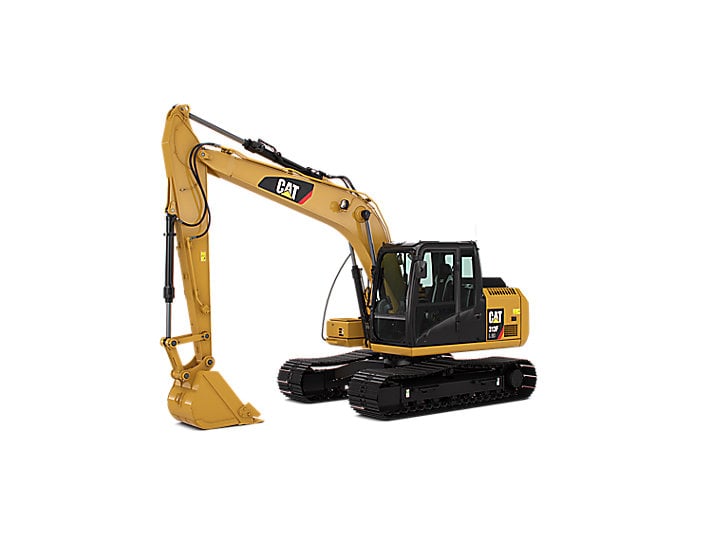 Caterpillar 313F GC excavator specs & dimensions (2017 - 2020