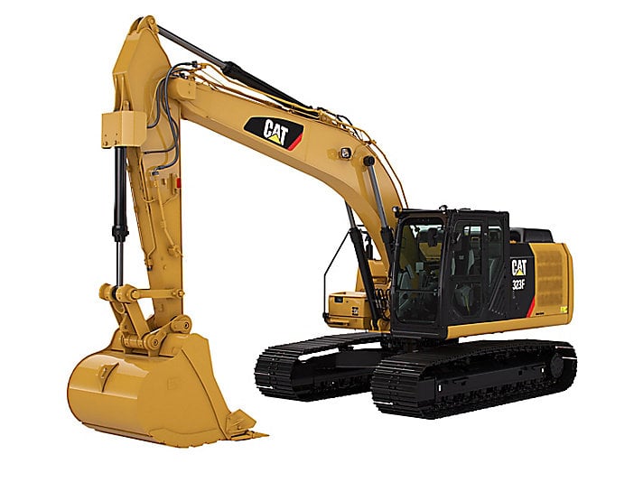 CAT 323F L 1/50 キャタピラー 建機 Caterpillar 323F LN excavator specs & dimensions (2017 - 2019