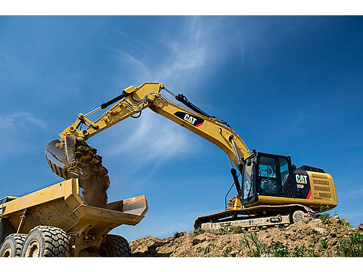 Caterpillar 326F LN excavator specs & dimensions (2017 - 2025