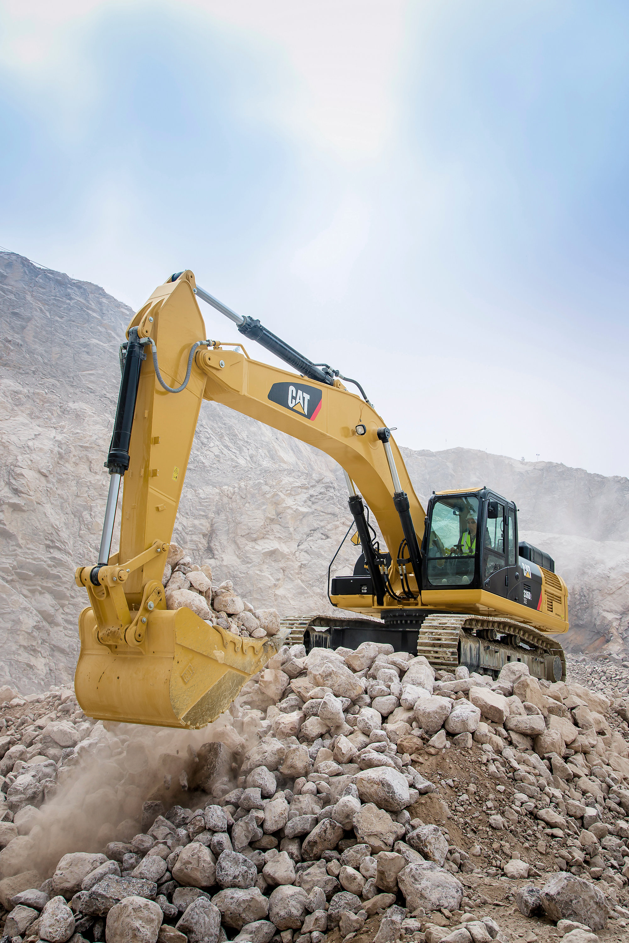 Caterpillar 336D2 L XE excavator specs & dimensions (2017