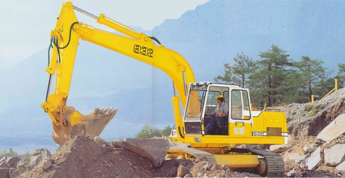Liebherr 932 excavator specs & dimensions (1983 - 1993) | Diggers