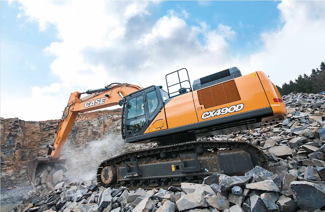 Case CX490D excavator specs & dimensions (2019 - 2025) | Diggers
