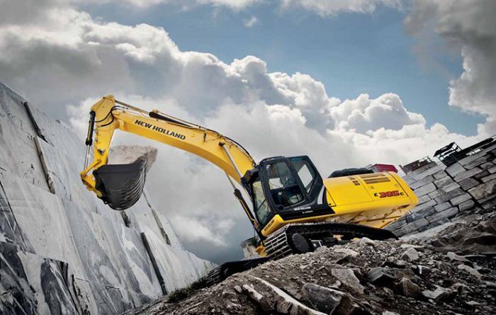 New shop holland excavator