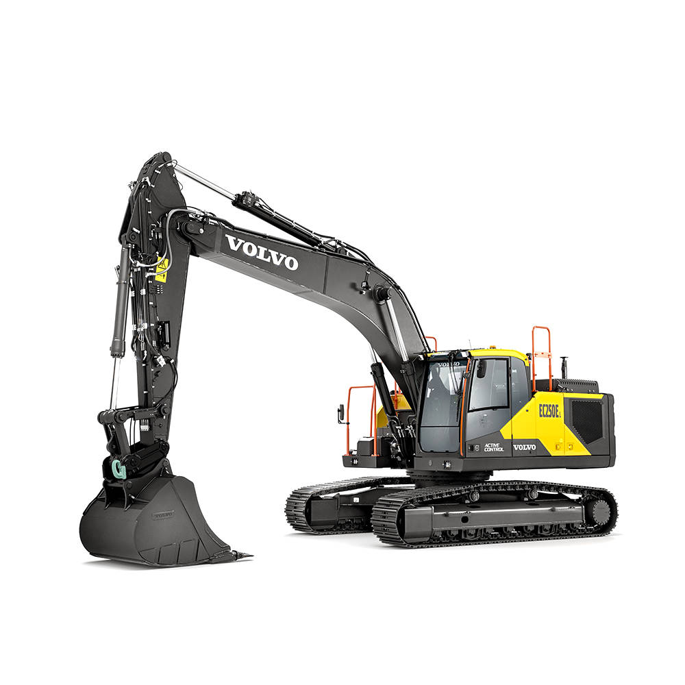 Volvo EC250ELR excavator specs & dimensions (2019 - 2025