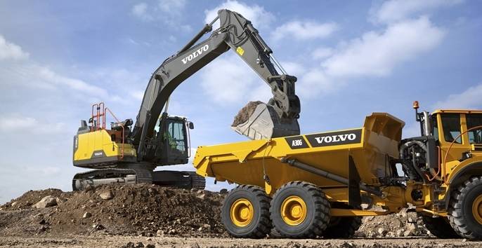 Volvo EC300E HYBRID excavator specs (2020 - 2025) | Diggers