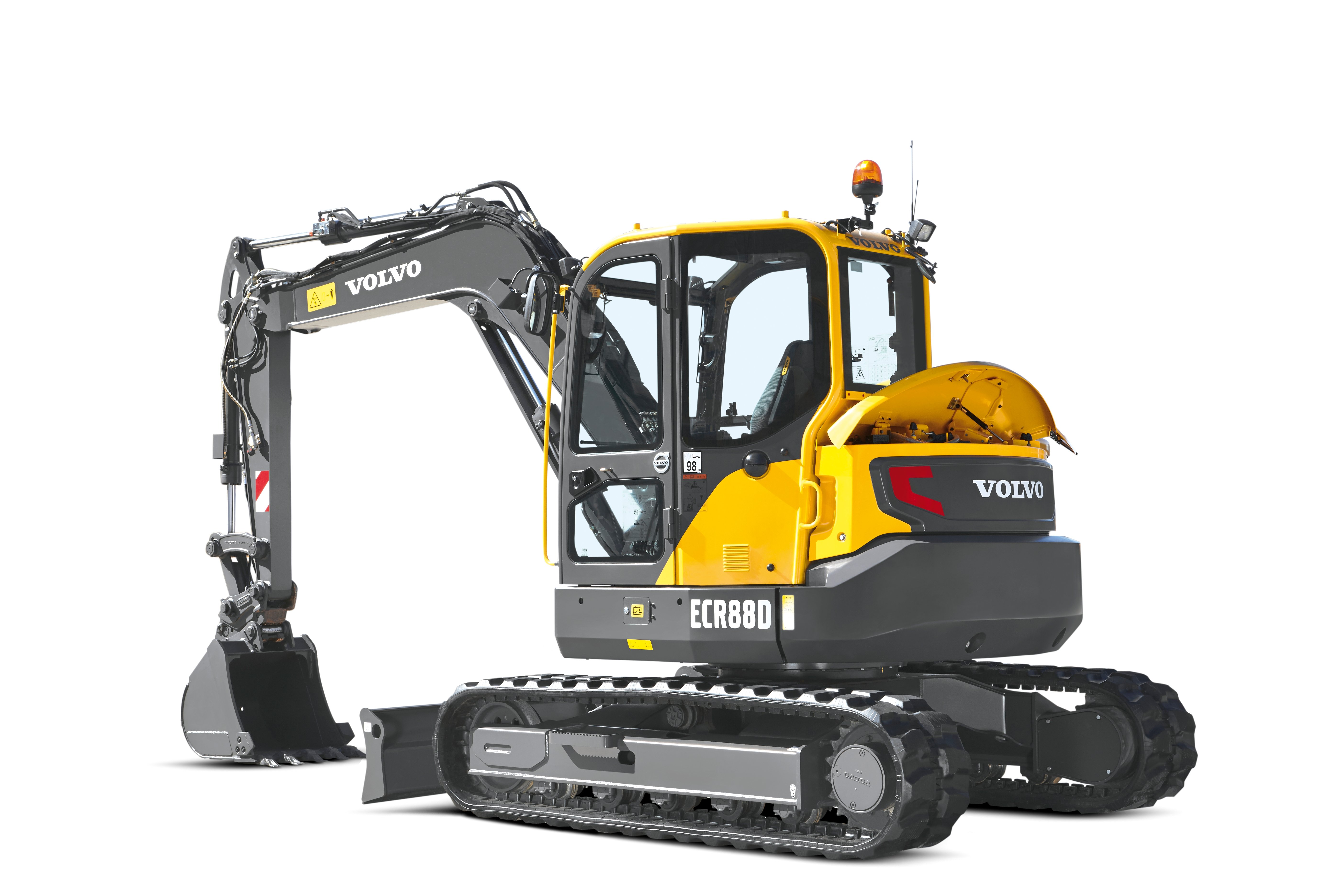 Volvo ECR88D specifiche dell'escavatore Crawler-excavators-ecr-88-d-volvo