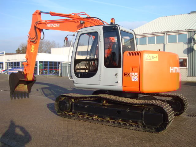 Fiat Kobelco EX 135 M excavator specs & dimensions (2002