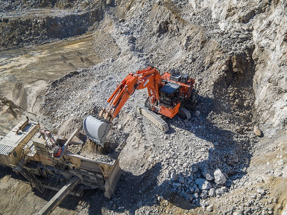 Hitachi EX 1900-6 excavator specs (2007 - 2012) | Diggers