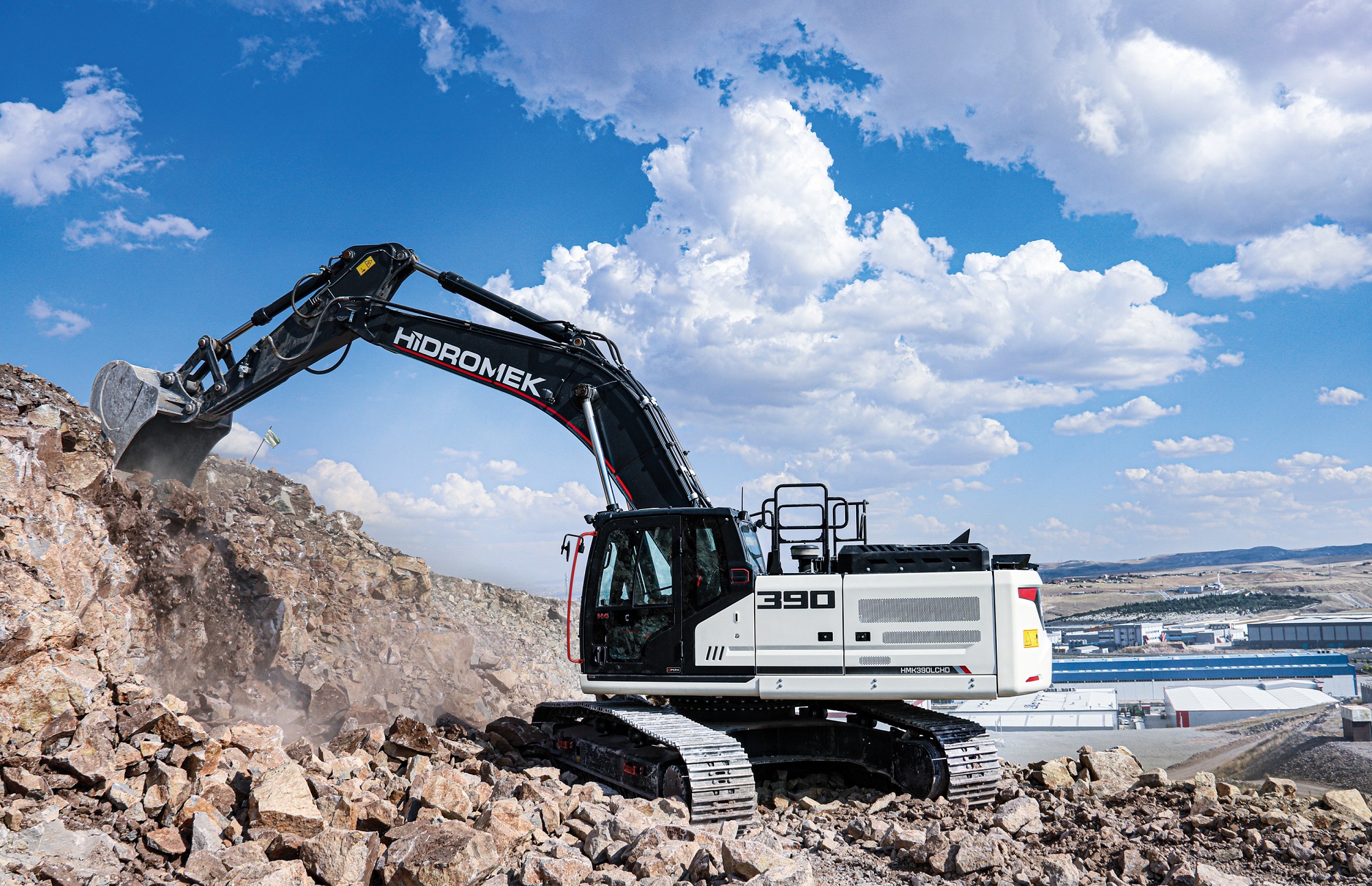 Hidromek HMK 390 LC HD excavator specs (2020 2022) Diggers