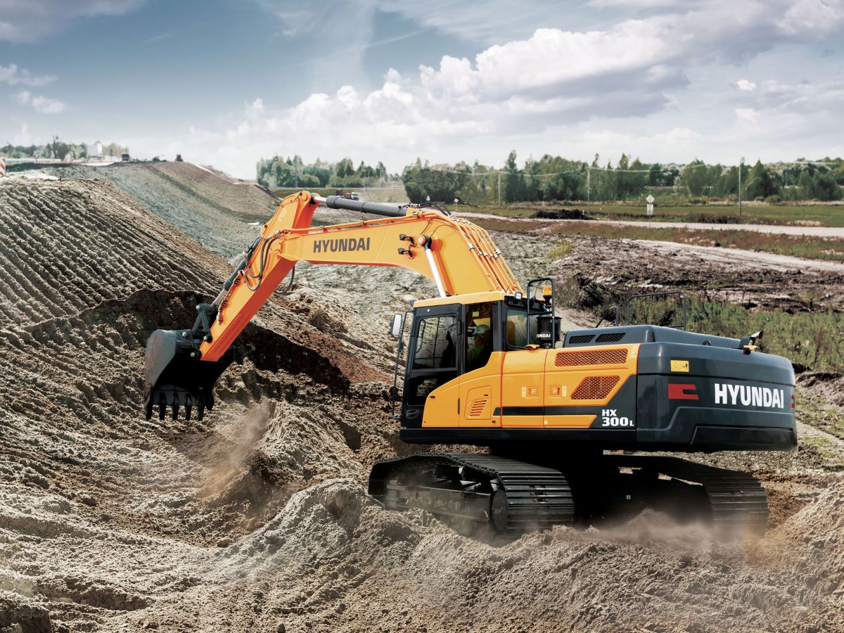 Экскаватор hyundai 300
