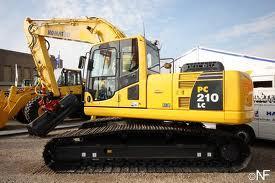 Komatsu PC210LC-8 excavator specs & dimensions (2006 - 2008