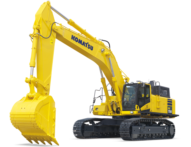 Komatsu PC700LC-11E0 excavator specs & dimensions (2017 - 2021