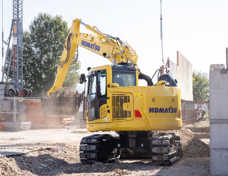 Komatsu PC138US-11E0 excavator specs & dimensions (2022