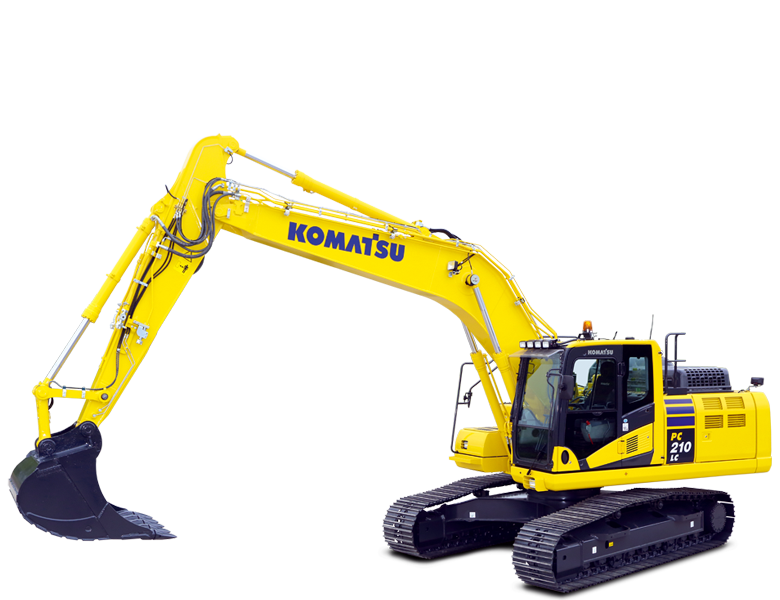 Komatsu PC210LC-11E0 excavator specs & dimensions (2021