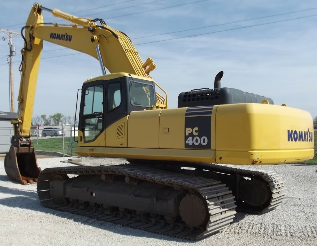 Komatsu PC400 excavator specs (1985 1992) Diggers LECTURA Specs